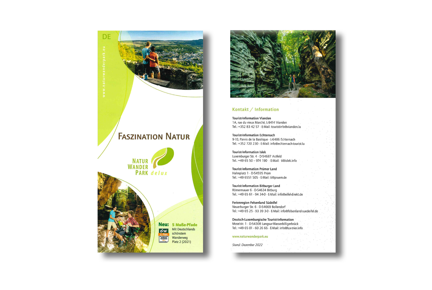 Nat’Our Routes Map