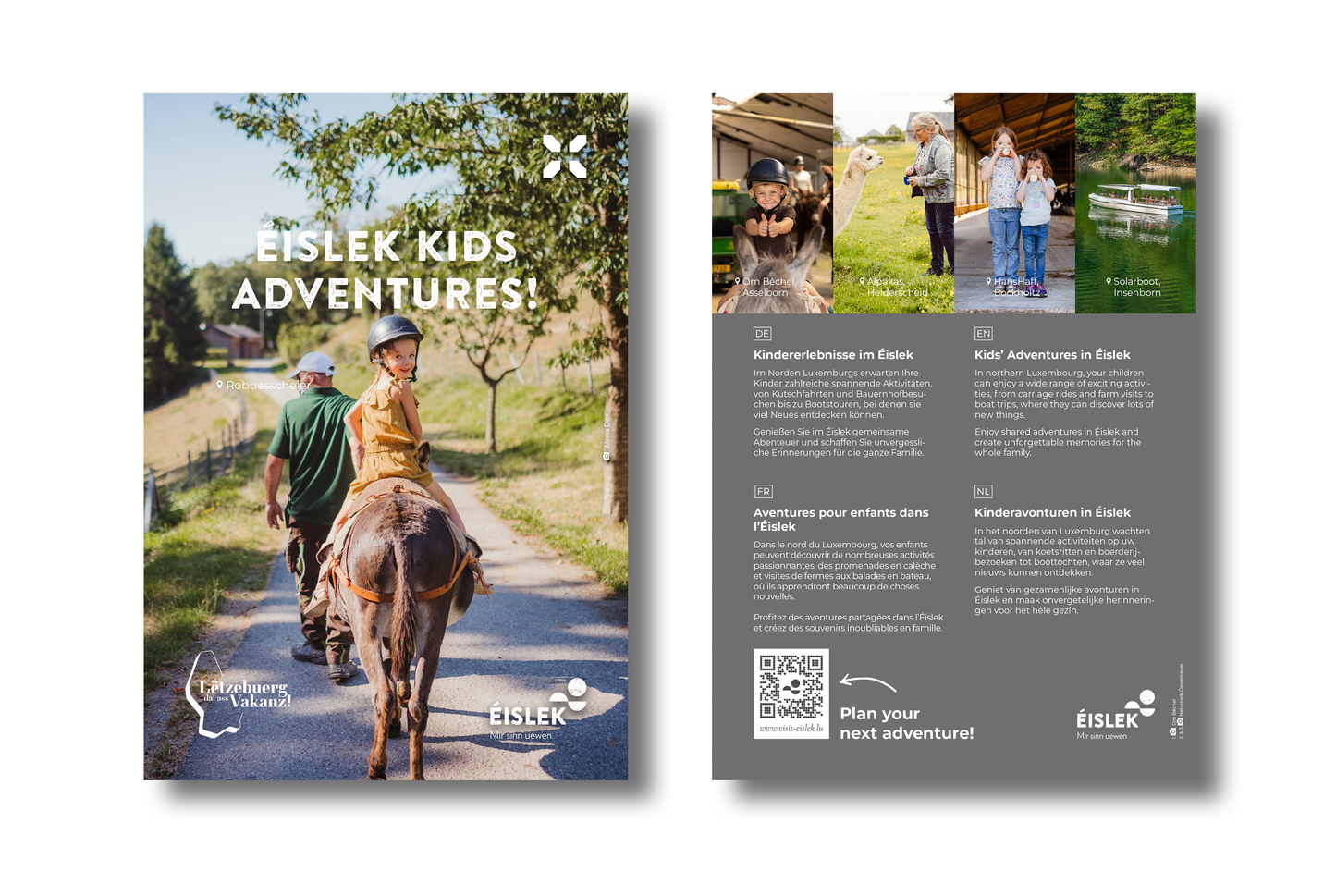 Éislek Kids Adventures! - Gratis Flyer (Pack of 50)