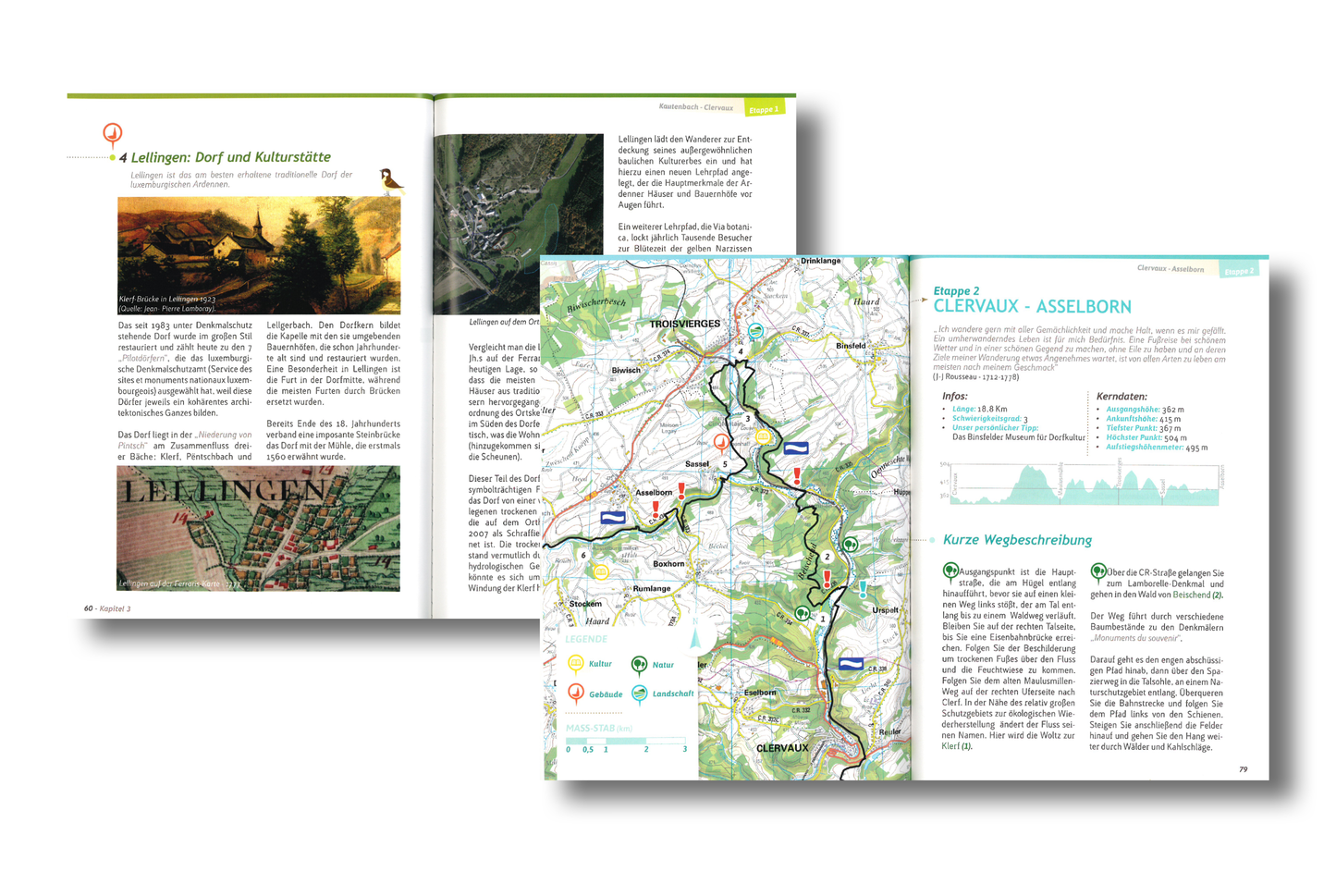 Hiking guide Escapardenne Eislek Trail (DE)