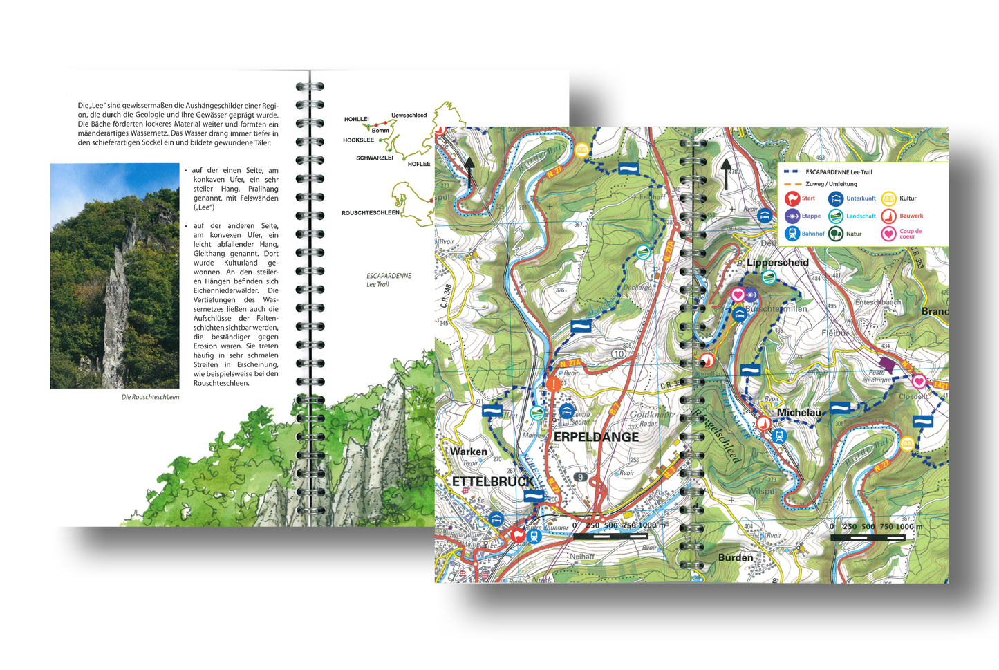 Hiking guide Escapardenne Lee Trail (DE)