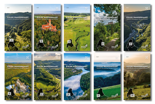 Éislek hiking map set